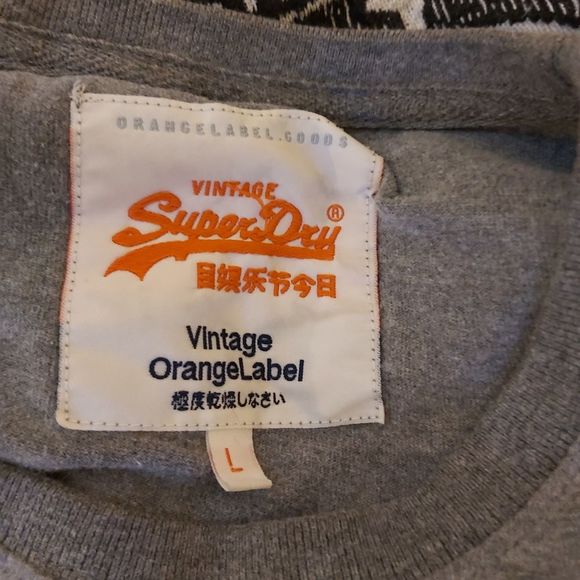 Super Dry Vintage Orange Label - Picture 2 of 3